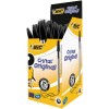 Bic Cristal- Punta redonda de 1.00mm - Negro (Caja 50 unid) 0.24€ UNID.