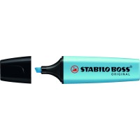 Stabilo Boss 70 Rotulador Marcador Fluorescente - Trazo entre 2 y 5mm: Color Azul Fluorescente (CAJA 10 UNID)