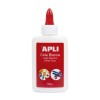 Apli Cola Blanca Liquida 100g - Aplicador de Punta - Libre de Solventes y No Toxica - Apto para uso Escolar