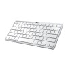 Trust 22245 Teclado Bluetooth Inalambrico Blanco