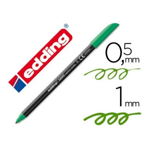 Rotulador Edding 1200 Superior quality VERDE ( nº4)